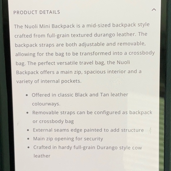 ELK Nuoli - Black Handbag/Backpack - Picture 12 of 12